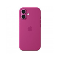 Custodia con Magsafe in Silicone per iPhone 16 - Fucsia