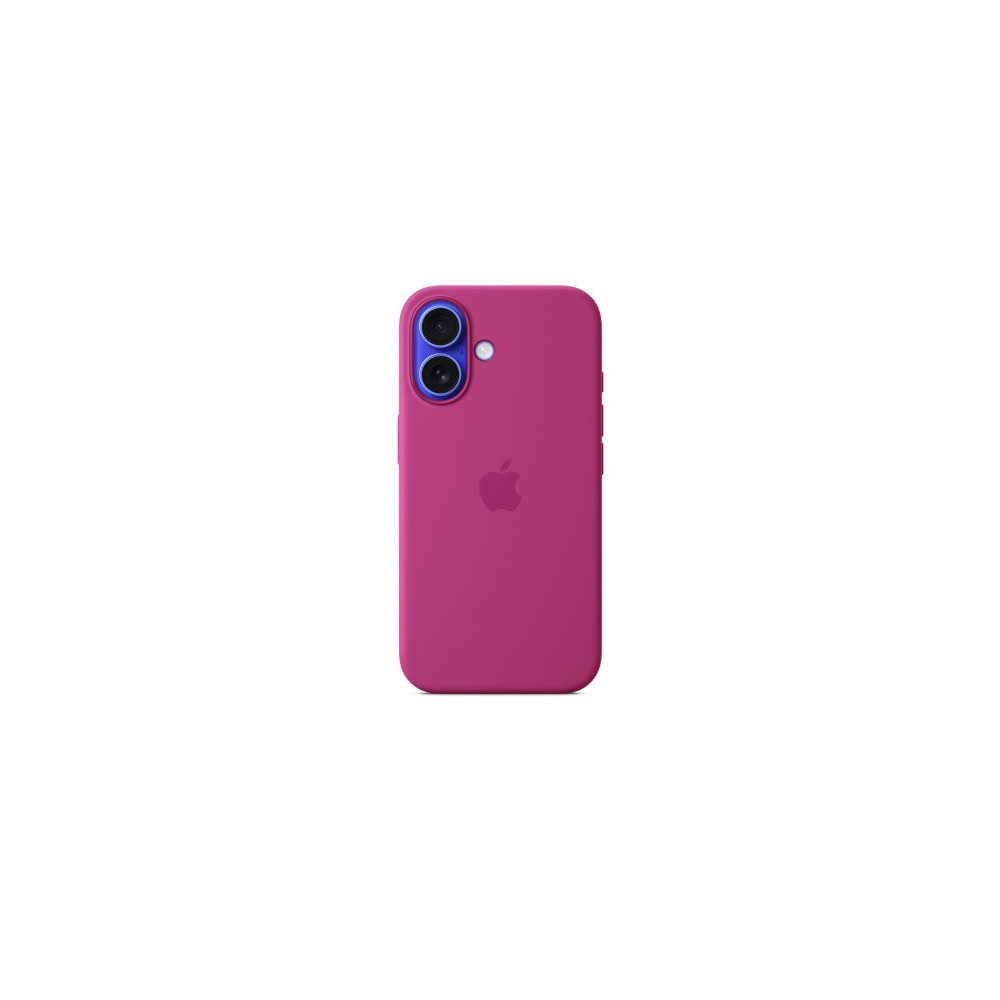 Custodia con Magsafe in Silicone per iPhone 16 - Fucsia