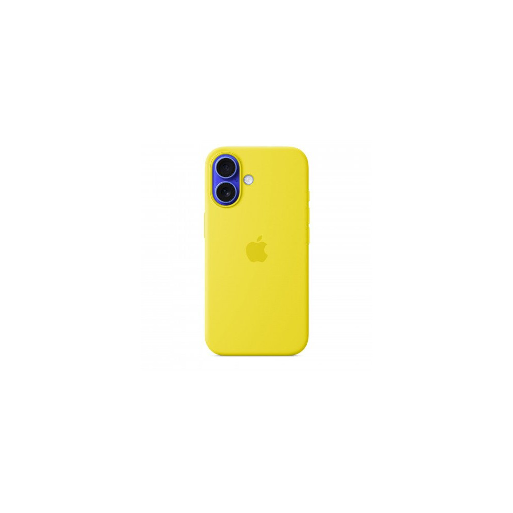 Custodia con Magsafe in Silicone per iPhone 16 - Giallo carambola