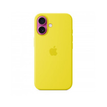 Custodia con Magsafe in Silicone per iPhone 16 - Giallo carambola