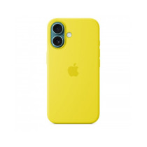 Custodia con Magsafe in Silicone per iPhone 16 - Giallo carambola