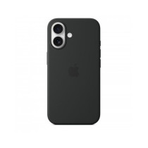 Custodia con Magsafe in Silicone per iPhone 16 - Nero