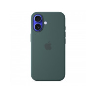 Custodia con Magsafe in Silicone per iPhone 16 - Verde Lago