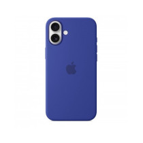 Custodia con Magsafe in Silicone per iPhone 16 Plus - Blu Oltremare