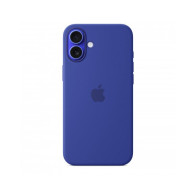 Custodia con Magsafe in Silicone per iPhone 16 Plus - Blu Oltremare