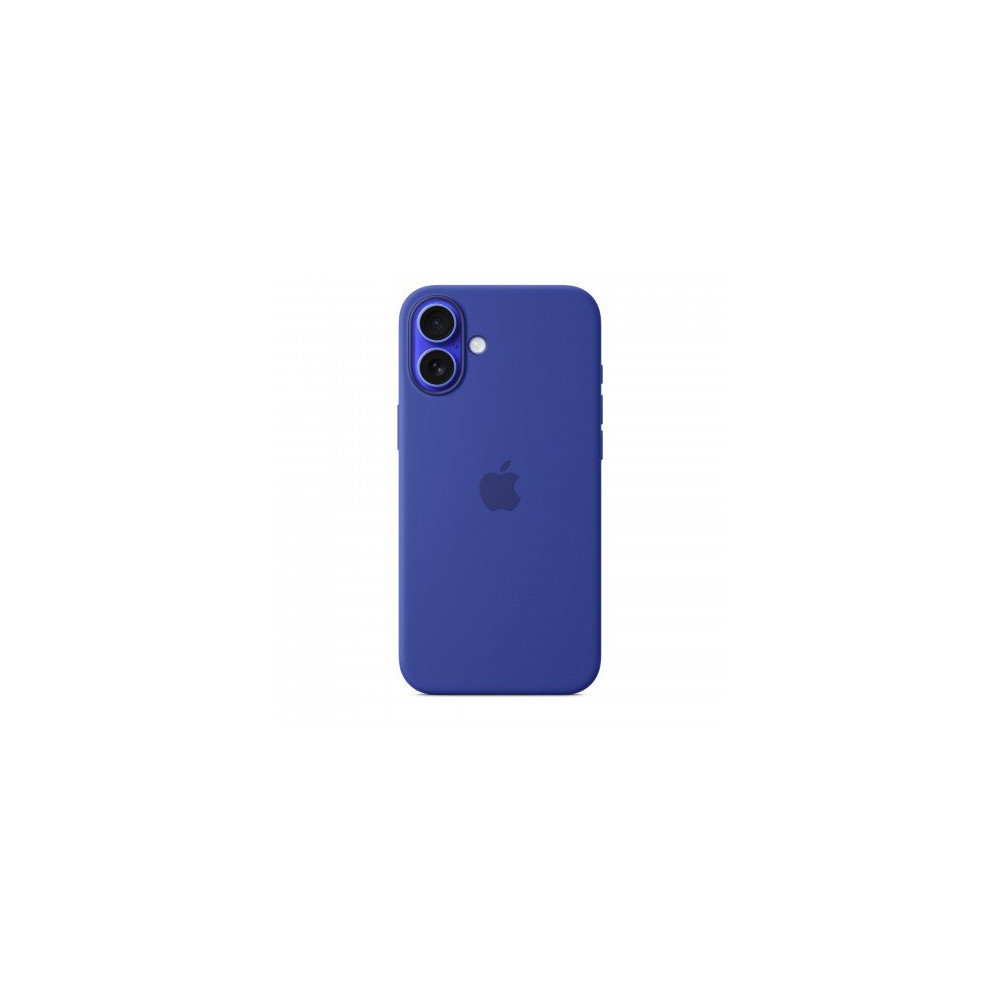 Custodia con Magsafe in Silicone per iPhone 16 Plus - Blu Oltremare