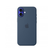 Custodia con Magsafe in Silicone per iPhone 16 Plus - Denim