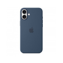 Custodia con Magsafe in Silicone per iPhone 16 Plus - Denim