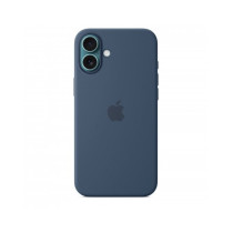 Custodia con Magsafe in Silicone per iPhone 16 Plus - Denim