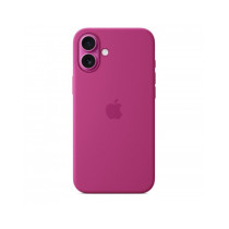 Custodia con Magsafe in Silicone per iPhone 16 Plus - Fucsia
