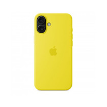 Custodia con Magsafe in Silicone per iPhone 16 Plus - Giallo carambola