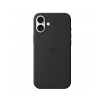 Custodia con Magsafe in Silicone per iPhone 16 Plus - Nero