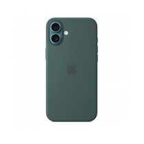 Custodia con Magsafe in Silicone per iPhone 16 Plus - Verde Lago