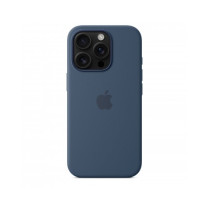 Custodia con Magsafe in Silicone per iPhone 16 Pro - Denim