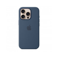 Custodia con Magsafe in Silicone per iPhone 16 Pro - Denim