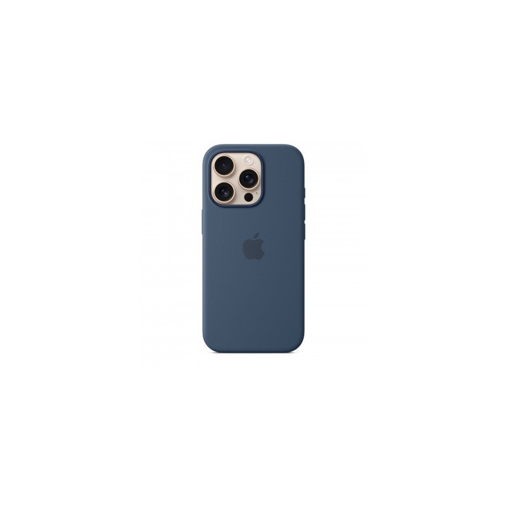 Custodia con Magsafe in Silicone per iPhone 16 Pro - Denim