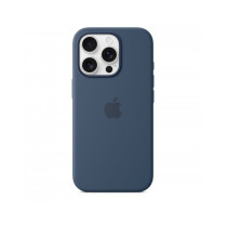 Custodia con Magsafe in Silicone per iPhone 16 Pro - Denim