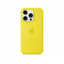 Custodia con Magsafe in Silicone per iPhone 16 Pro - Giallo carambola