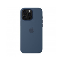Custodia con Magsafe in Silicone per iPhone 16 Pro Max - Denim
