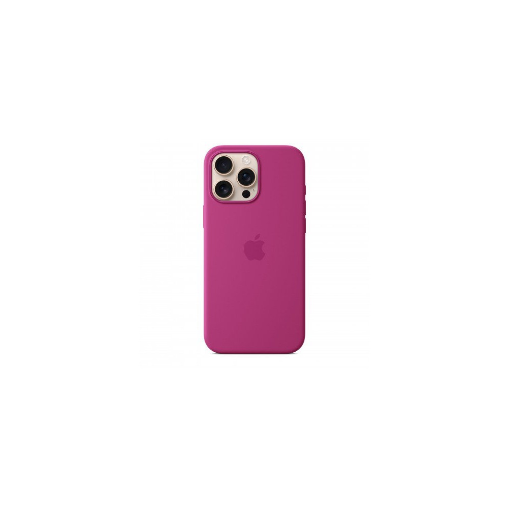 Custodia con Magsafe in Silicone per iPhone 16 Pro Max - Fucsia