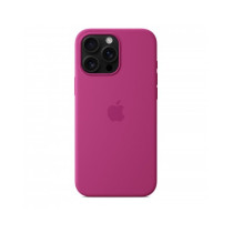 Custodia con Magsafe in Silicone per iPhone 16 Pro Max - Fucsia