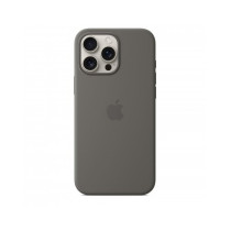 Custodia con Magsafe in Silicone per iPhone 16 Pro Max - Grigio Pietra