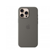 Custodia con Magsafe in Silicone per iPhone 16 Pro Max - Grigio Pietra