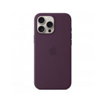 Custodia con Magsafe in Silicone per iPhone 16 Pro Max - Prugna