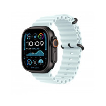 Estensione per cinturino Apple Watch 44/45/46/49mm - Ocean - Titanio nero - Blu Ghiaccio - Misura Unica