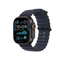 Estensione per cinturino Apple Watch 44/45/46/49mm - Ocean - Titanio nero - Blu Navy - Misura Unica