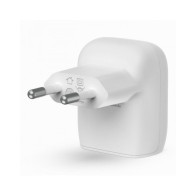 CARICABATTERIE 20W CON CAVO DA USB-C A USB-C - BIANCO
