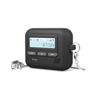 Airpods 4 - Retro Pager HANG CASE - Black