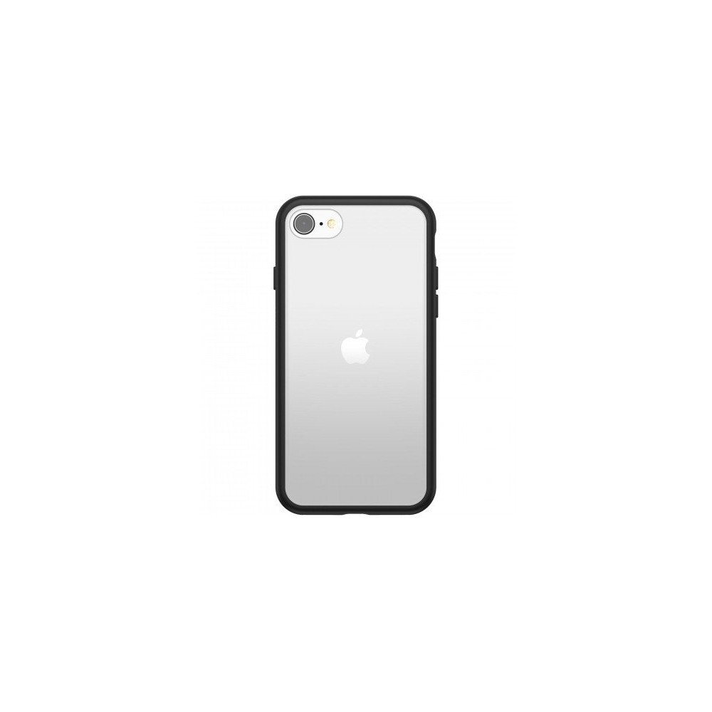 OtterBox React Apple iPhone SE (3rd/2nd gen)/8/7 Black Crystal - clear/black