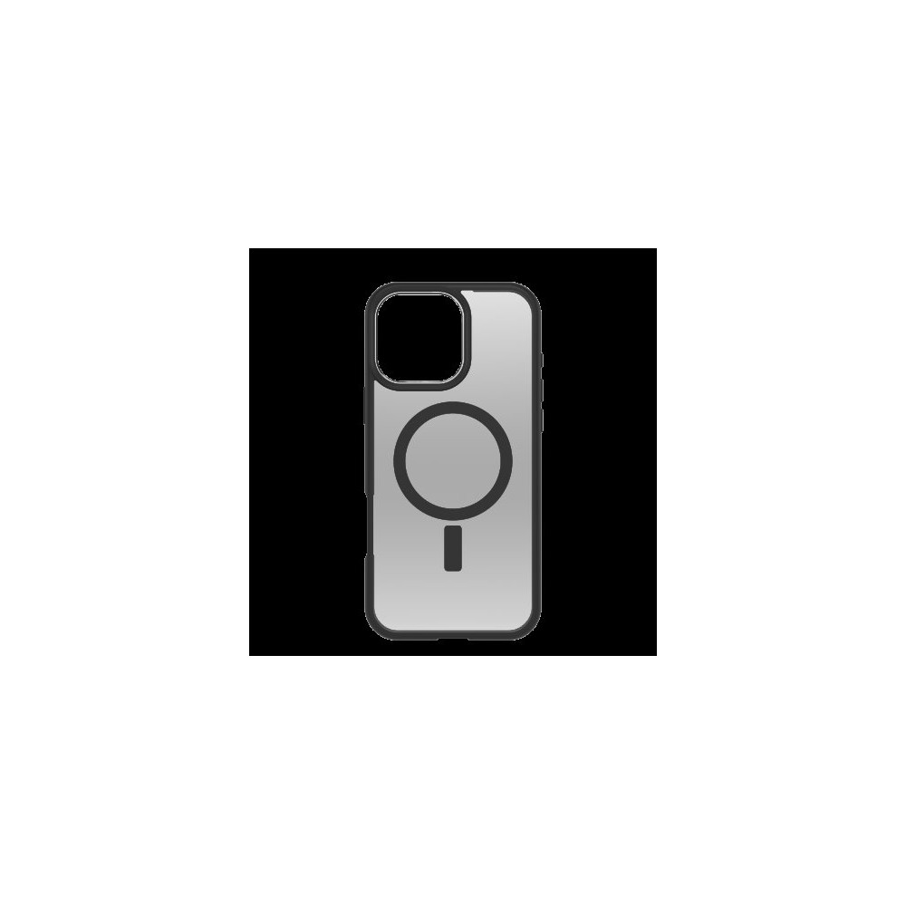 OtterBox React MagSafe Apple iPhone 16 Pro Max Black Crystal - clear/black