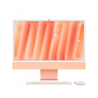 iMac arancione - RAM 24GB di memoria unificata - HD SSD 512GB - Senza Ethernet - Magic Trackpad - Magic Keyboard con Touch ID e 