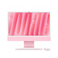 iMac rosa - Vetro con nanotexture - RAM 24GB di memoria unificata - HD SSD 1TB - Magic Mouse - Magic Keyboard con Touch ID e tas