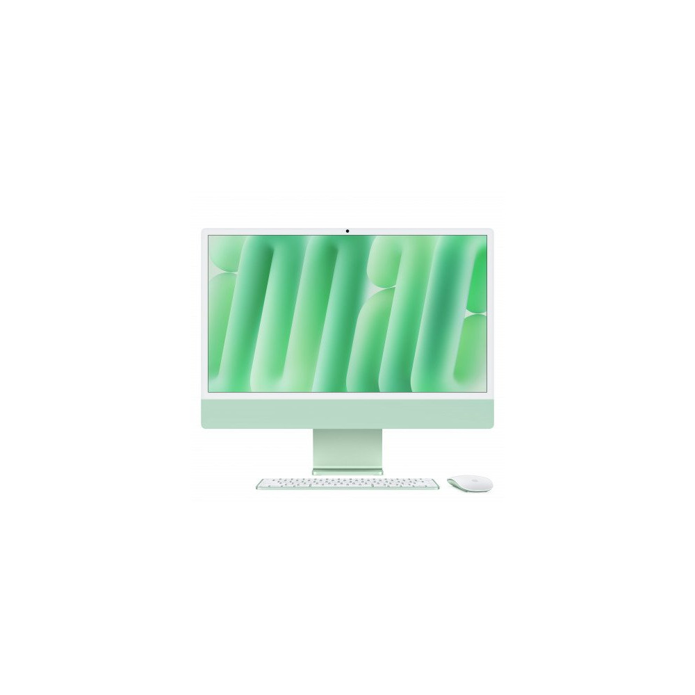 iMac verde - RAM 16GB di memoria unificata - HD SSD 512GB - Senza Ethernet - Magic Trackpad - Magic Keyboard con Touch ID e tast