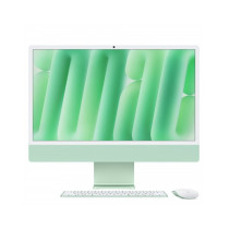 iMac verde - Vetro con nanotexture - RAM 16GB di memoria unificata - HD SSD 1TB - Magic Trackpad - Magic Keyboard con Touch ID -
