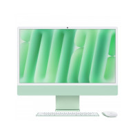 iMac verde - Vetro standard - RAM 24GB di memoria unificata - HD SSD 256GB - Magic Mouse - Magic Keyboard con Touch ID e tastier
