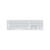 Magic Keyboard con Touch ID and Numeric Keypad per Mac models con Apple silicon - German - Bianco Keys  con porta USB-C