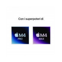 MacBook Pro 16" - Nero siderale - Display con nanotexture - Chip Apple M4 Max con CPU 14-core, GPU 32-core, Neural Engine 16-cor