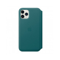 Apple iPhone 11 Pro Leather Folio - Peacock