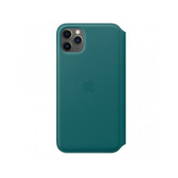Apple iPhone 11 Pro Max Leather Folio - Peacock