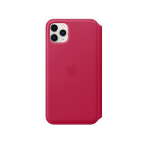 Apple iPhone 11 Pro Max Leather Folio - Raspberry