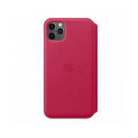 Apple iPhone 11 Pro Max Leather Folio - Raspberry