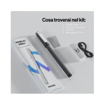 DabliuPen+ penna intelligente per scrittura su foglio di carta e digitalizzazione degli appunti, completa di app DabliuNote+, 5 