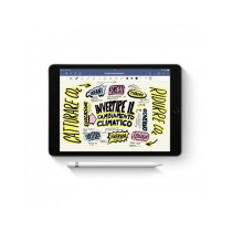 Apple Pencil (1° Generazione con adattatore USB-C) - 2025