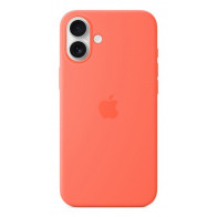 Custodia con Magsafe in Silicone per iPhone 16 Plus - Mandarancio