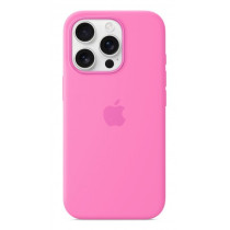 Custodia con Magsafe in Silicone per iPhone 16 Pro - Rosa Peonia
