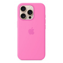 Custodia con Magsafe in Silicone per iPhone 16 Pro - Rosa Peonia